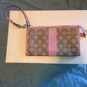 Coach wristlet