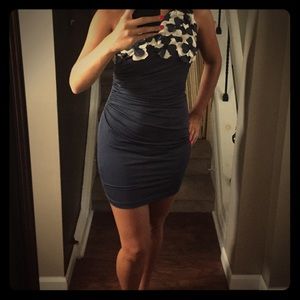 Blue Cocktail Dress