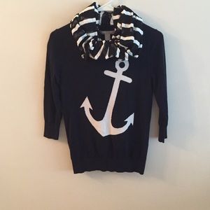 Banana republic anchor sweater