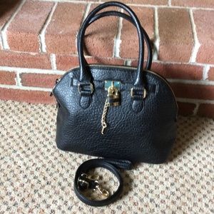 Black Apt. 9 purse with shoulder strap