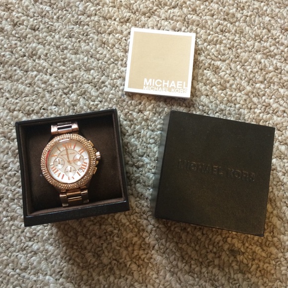 Michael Kors Rose Gold Watch