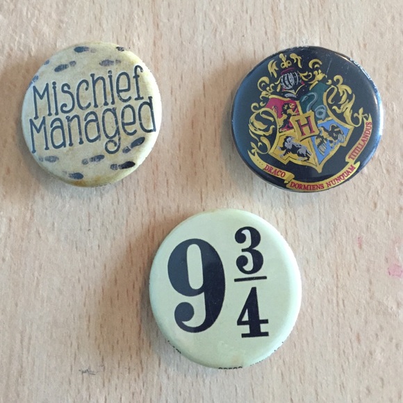 Harry Potter Pin Trio