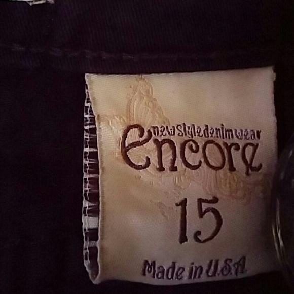 Blk jeans size 15 - Picture 3 of 3