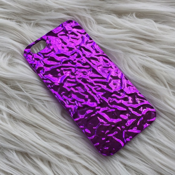 Accessories - Purple Foil Metallic iPhone 6 Case
