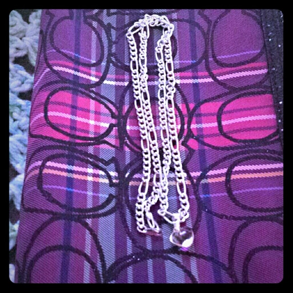 Silver link bracelet