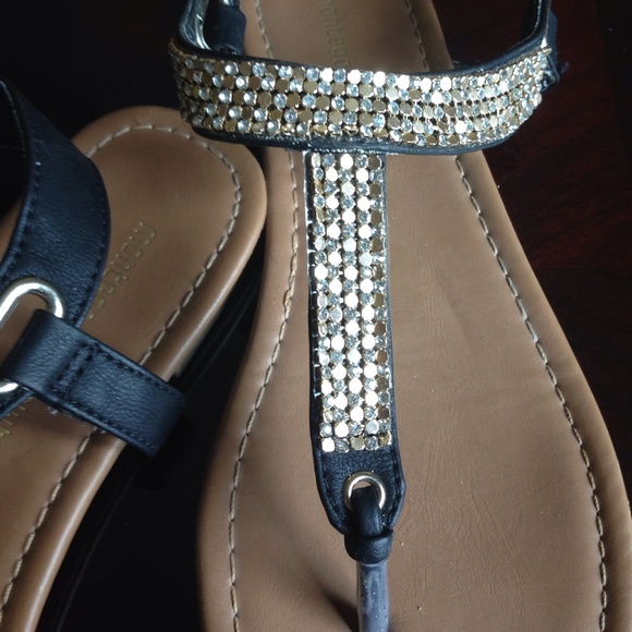 Rhinestine Montego Bay Sandals! New!! - Picture 4 of 4
