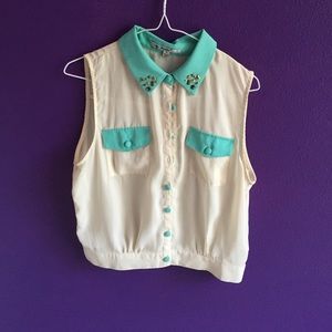 Chiffon tank top
