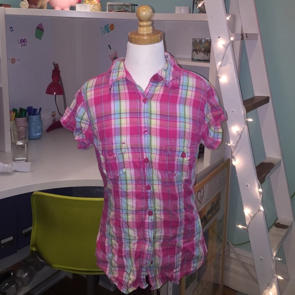 Preppy Paid Button Down