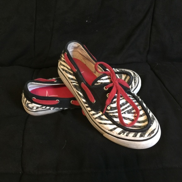 BlueFin Zebra print shoes