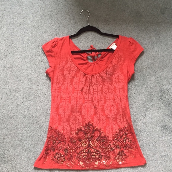 Maurices sparkly shirt