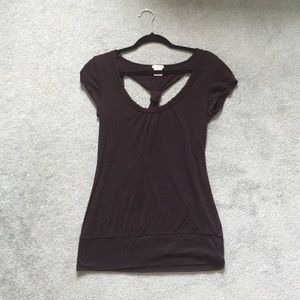 Maurices cut out shirt