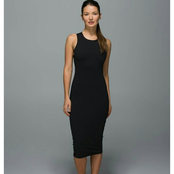 lululemon athletica Dresses & Skirts - HOLD*Final* Lululemon Picnic Party Dress blk sz 6