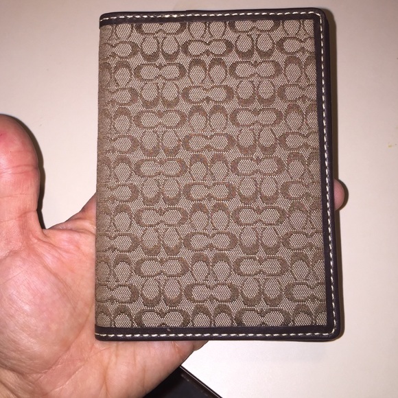 Coach Passport cover