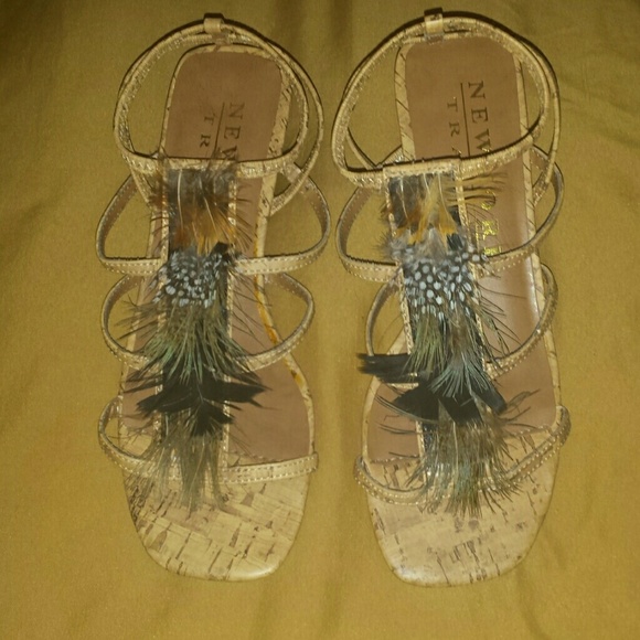 Tan sandals