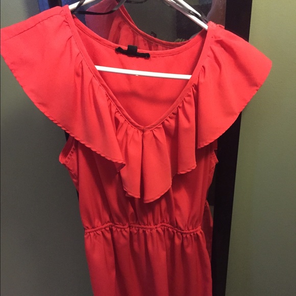 Red dress