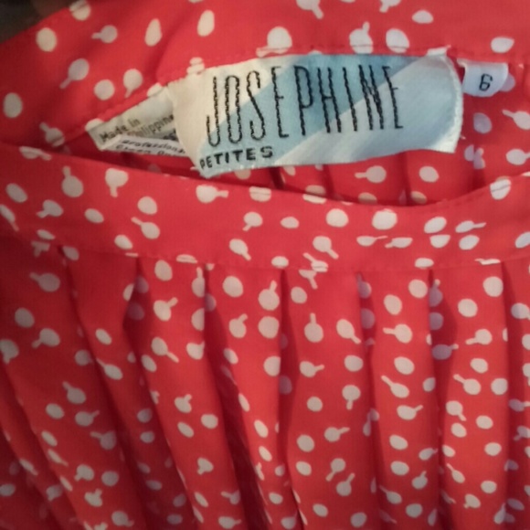 Vintage (?) pleated midi high-waisted skirt - Picture 3 of 3