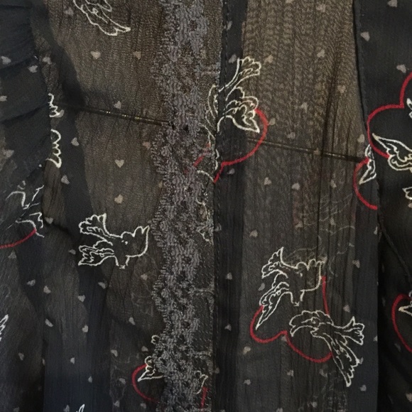 Sheer blouse - Picture 2 of 2