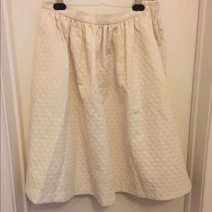 NWT H&M textured midi skirt