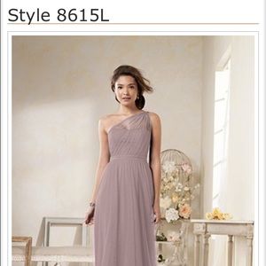 Alfred Angelo bridesmaids dress in the color Cameo