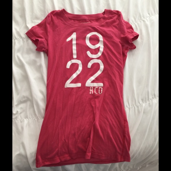 Pink 1922 Hollister T-Shirt