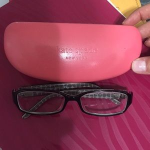 Kate Spade prescription glasses.