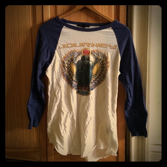 Journey band baseball tee