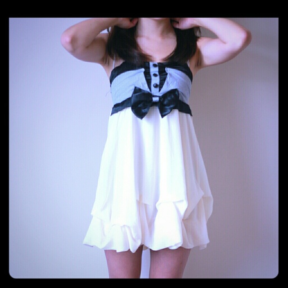 Tuxedo dress