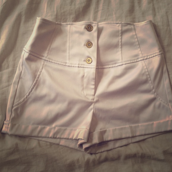 High waisted shorts