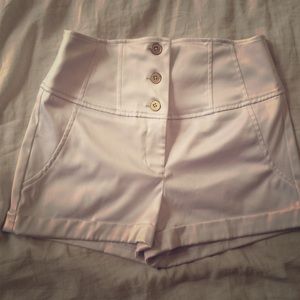 High waisted shorts