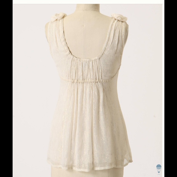 Rose mallow anthro tank - Picture 2 of 2