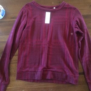 Brand new Nollie Maroon Crewneck
