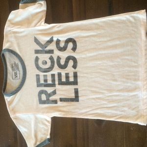 Pink Young and Reckless T-shirt