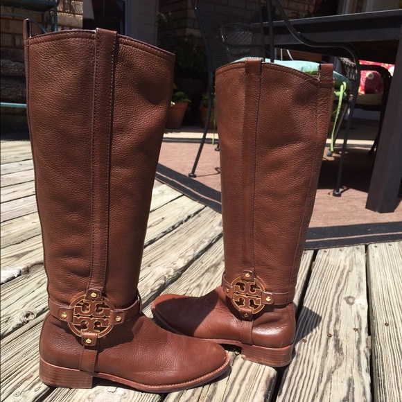 Fairly new Tory Burch riding boots