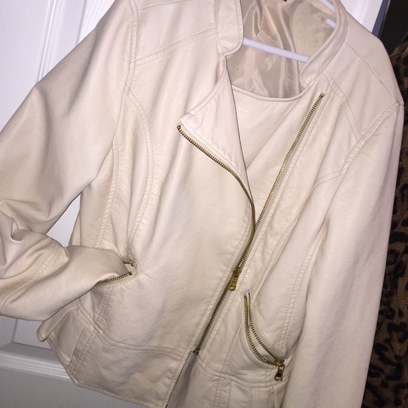 Leather Material Dressy Jacket - Picture 1 of 3