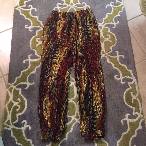 Patterned parachute pants - Picture 1 of 3