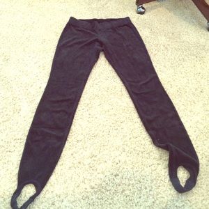 Juicy Couture velour stirrup pants