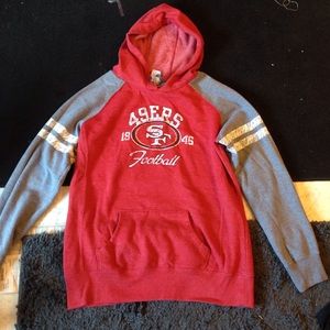 49ers pullover sweatshirt