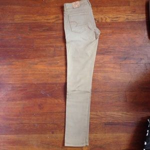 American Eagle Khaki Jegging