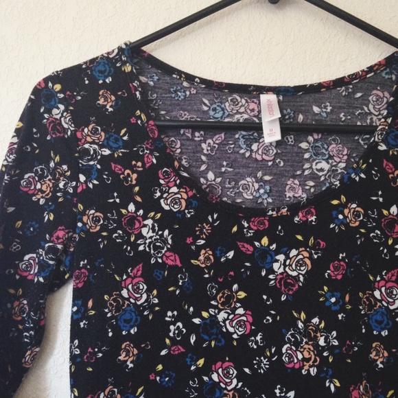 Xhiliration patterned dress