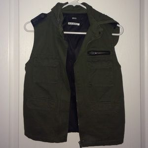 Urban outfitters hooded Vest/ jacket