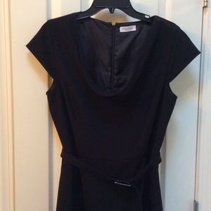 Calvin Klein black sleeveless dress