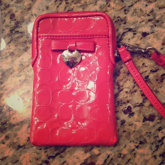 Coach wristlet