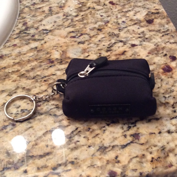 Coach keychain coin purse
