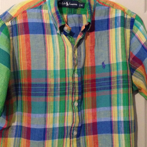 Ralph Lauren plaid shirt-Men's