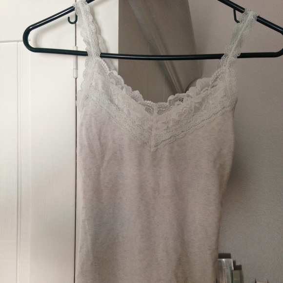 Gilly Hicks lace tank top