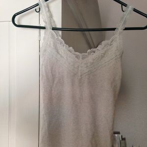 Gilly Hicks lace tank top