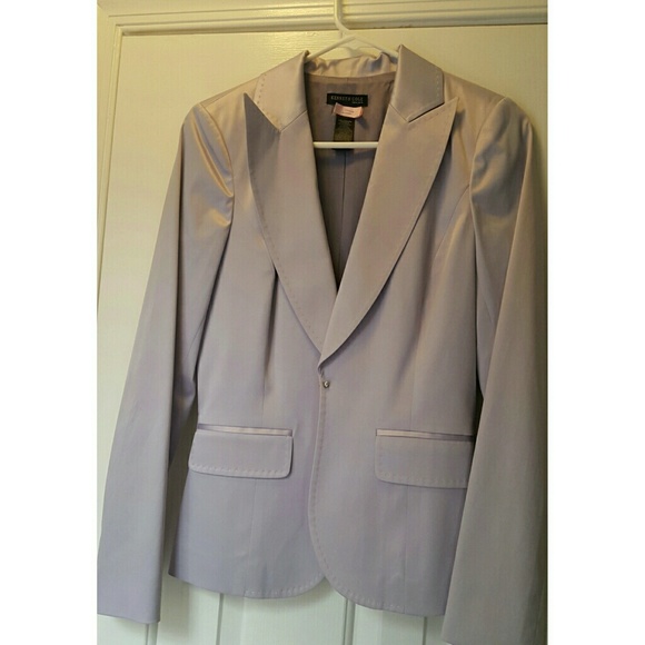 Kenneth Cole Satin blend Lavendar Blazer - Picture 1 of 2