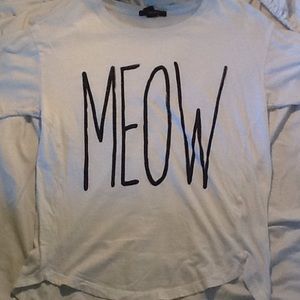 Meow tshirt