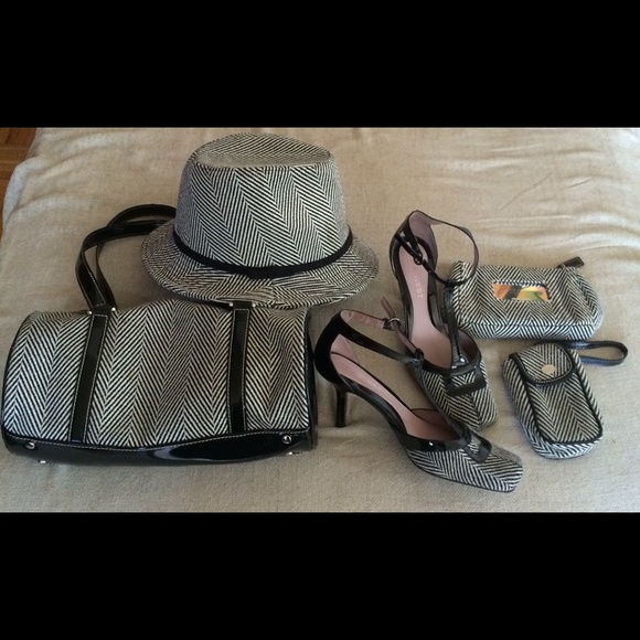 Nine West Accessories - Nine West Bundle - Matching Hat, Shoes & Bag