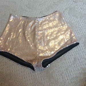 Shimmer shorts